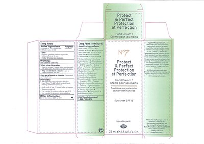 P and P Hand Cream carton - P and P Hand Cream carton